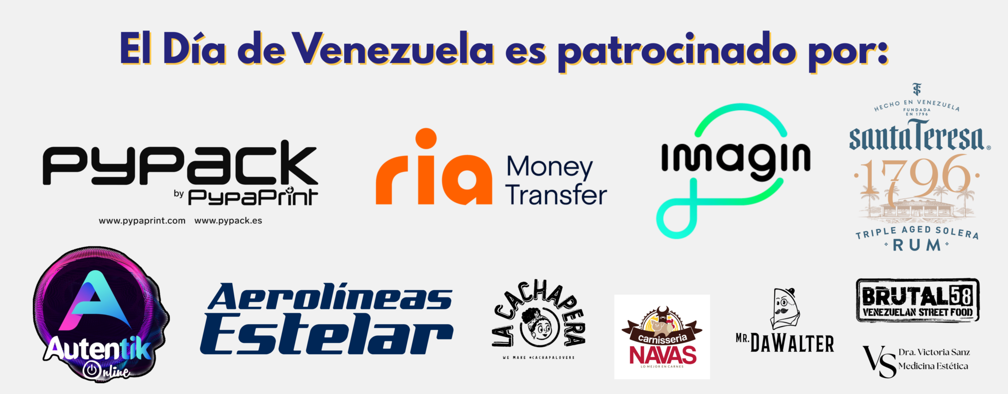 Patrocinantes Dia de Venezuela 2025
